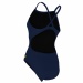 Women's swimwear Michael Phelps Solid Mid Back Navy