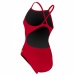 Women's swimwear Michael Phelps Solid Mid Back Red