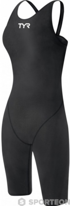 Women's competition swimsuit Tyr Tracer B-Series Short John Black