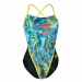 Women's swimwear Michael Phelps Oasis Racing Back Multicolor/Black