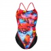 Women's swimwear Michael Phelps Foggy Racing Back Multicolor/Black