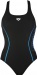 Women's swimwear Arena Resistor One Piece LB Black/Blue