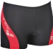 Men's swimsuit Arena Byor Short Black/Fluo Red/White