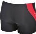 Men's swimsuit Arena Byor Short Black/Fluo Red/White