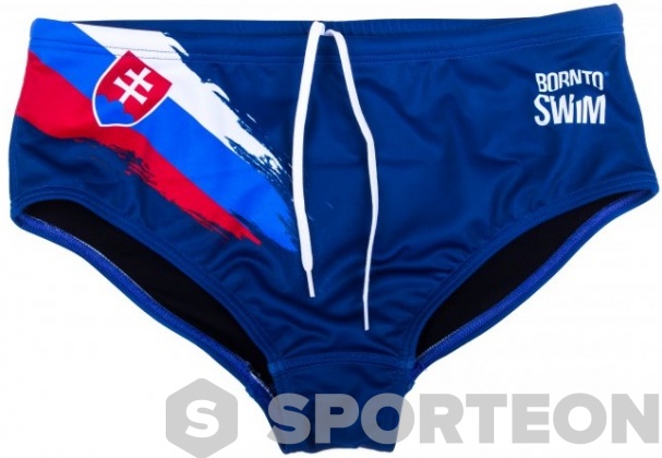 Men's swimsuit BornToSwim SVK Brief Blue