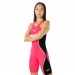 Women's competition swimsuit Speedo Fastskin LZR Pure Intent Closedback Kneeskin Psycho Red/Black/Silver