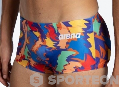 Men's swimsuit Arena Cat Face Squared Short Phantasy Prints Multi