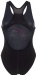 Women's swimwear Aquafeel Watercolors Aquafeelback Black/Multi