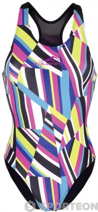 Women's swimwear Aquafeel Stripe Confusion Aquafeelback Multi