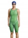 Women's competition swimsuit Aquafeel Neck To Knee Oxygen Racing Green