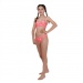 Speedo DazzleGeo Allover X Back 2 Piece Girl Phoenix Red/Powder Blush