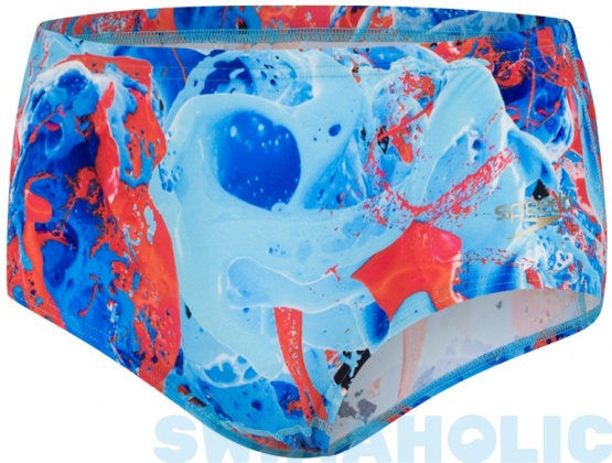 Speedo Allover 8 cm Swimming Brief Multicolor