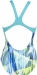 Women's swimwear Arena Shading Prism Swim Pro Back One Piece LB Mint/Multi