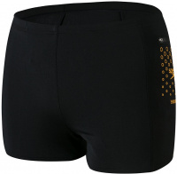 Men's swimsuit Speedo Pocket Aquashort Black/Mango