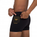 Men's swimsuit Speedo Pocket Aquashort Black/Mango