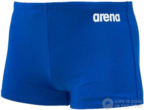 Boy's swimsuit Arena Solid Short Junior Royal/White