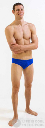 Men's swimsuit Finis Brief Solid Blueberry