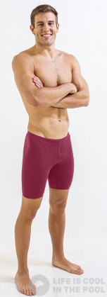 Men's swimsuit Finis Jammer Solid Cabernet