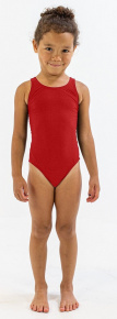 Girl's swimsuit Finis Youth Bladeback Solid Red