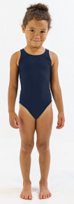 Girl's swimsuit Finis Youth Bladeback Solid Navy
