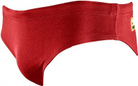 Boy's swimsuit Finis Youth Brief Solid Red