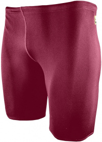 Boy's swimsuit Finis Youth Jammer Solid Cabernet
