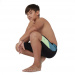 Boy's swimsuit Speedo Dive Jammer Boy Black/Swell Green/Zest Green