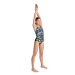 Girl's swimsuit Arena Playful Swim Pro Back One Piece Junior Black/Turquoise