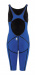 Women's competition swimsuit Aquafeel Speedblue Neck To Knee