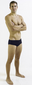 Men's swimsuit Finis Aquashort Solid Navy