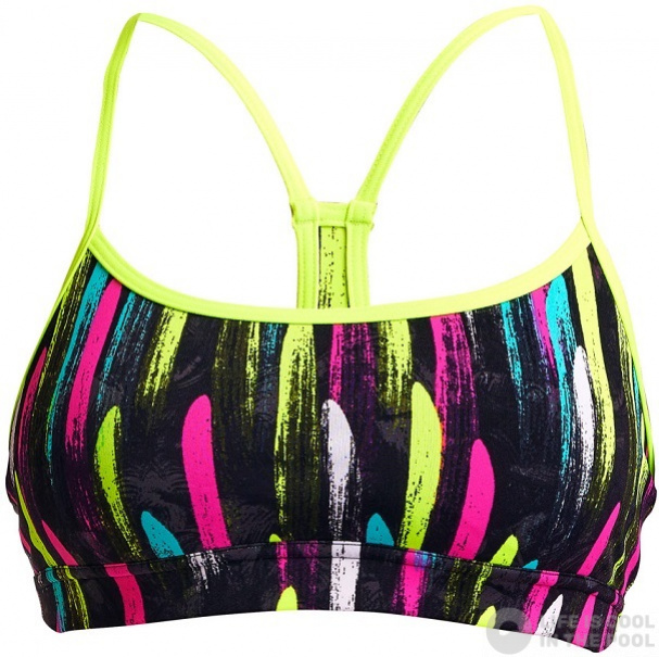 Funkita Lippie Launch Swim Crop Top | Swimaholic.eu