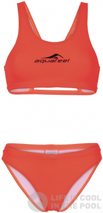 Girl's swimsuit Aquafeel Racerback Girls Orange