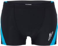 Men's swimsuit Aquafeel Short Black/Light Blue