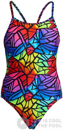 Girl's swimsuit Funkita Cabbage Patch Diamond Back One Piece Girls