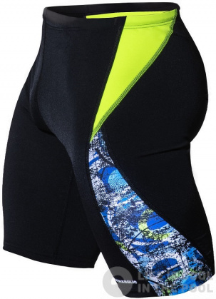 Men's swimsuit Swimaholic Jammer Black/Multi