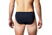 Men's swimsuit Swimaholic Brief Black/Grey