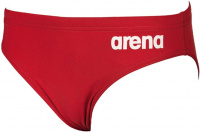 Boy's swimsuit Arena Solid brief junior red