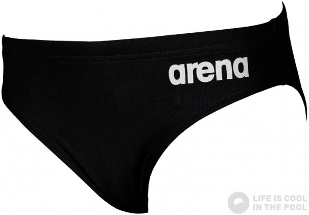 Boy's swimsuit Arena Solid brief junior black