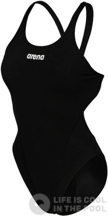 Women's swimwear Arena Swim Tech Solid Black/White