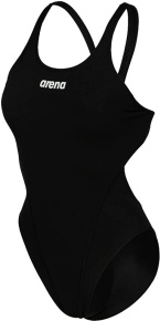 Women's swimwear Arena Swim Tech Solid Black/White