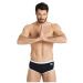 Men's swimsuit Arena Icons Swim Low Waist Short Solid Black/White