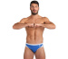 Men's swimsuit Arena Icons Swim Brief Solid Royal/White