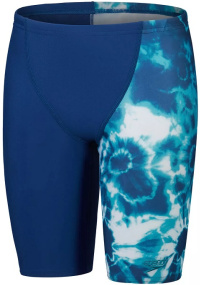 Boy's swimsuit Speedo Digital Allover V-Cut Jammer Boy Ammonite Blue/Blue Tack/Aquarium