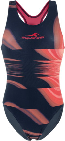 Women's swimwear Aquafeel Red Light Women's swimwear Aquafeelback Red/Black