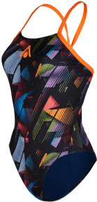 Women's swimwear Aqua Sphere Essential Tie Back Multicolor/Navy