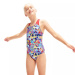 Women's swimwear Speedo Digital Allover Splashback True Navy/Fed Red/Blue Flame/Violet/Yellow