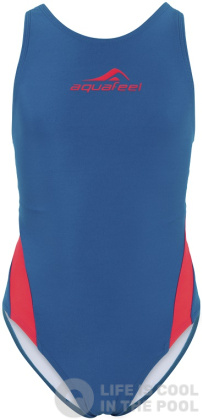 Girl's swimsuit Aquafeel Racerback Girls Blue/Red