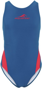 Girl's swimsuit Aquafeel Racerback Girls Blue/Red