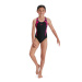 Girl's swimsuit Speedo HyperBoom Splice Muscleback Girl Black/Electric Pink/Ecstatic