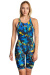 Women's competition swimsuit Mad Wave Revolution X8 Open Back Blue